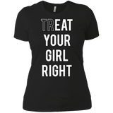 black funny quoted tshirt for girls/women/lesbian