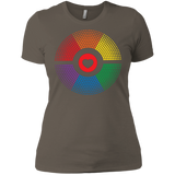 LGBT Pride Vibe Shirt for women Gay pride rainbow circle tshirt for women