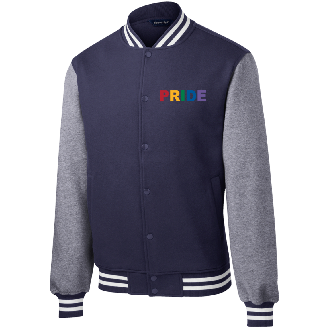 Rainbow 2025 varsity jacket