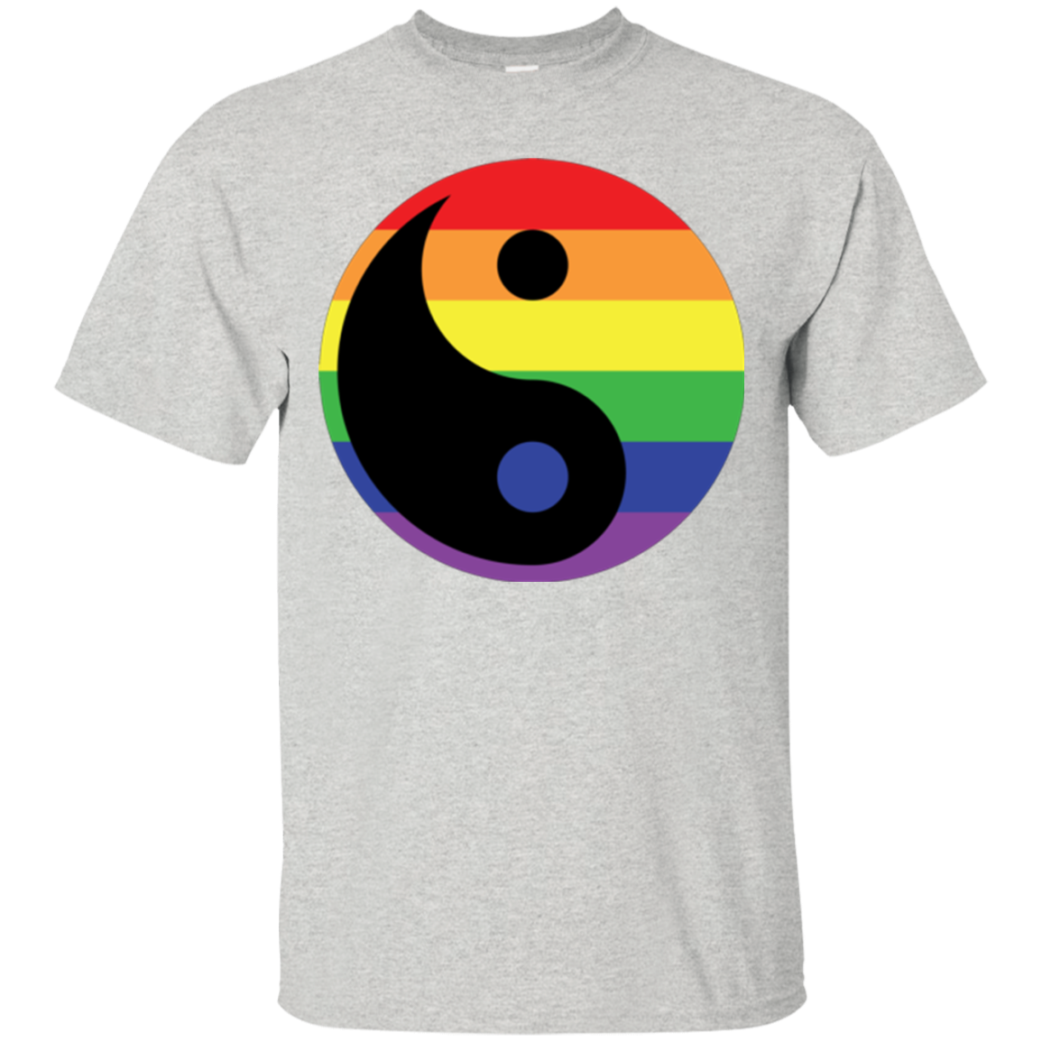 Rainbow Yin Yang Gay Pride Shirt LGBT Pride shirt