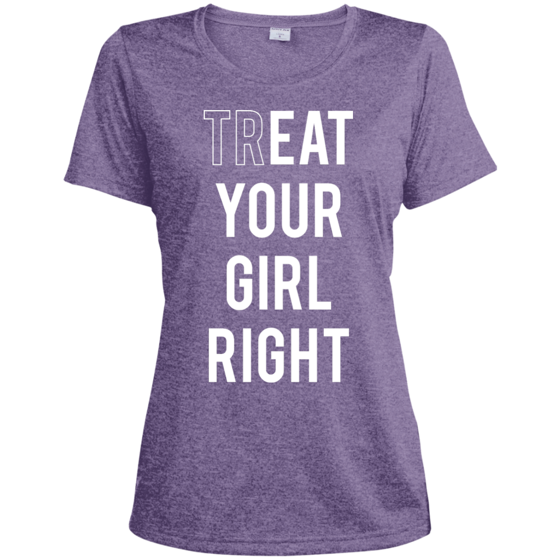 purple funny quoted tshirt for girls/women/lesbian