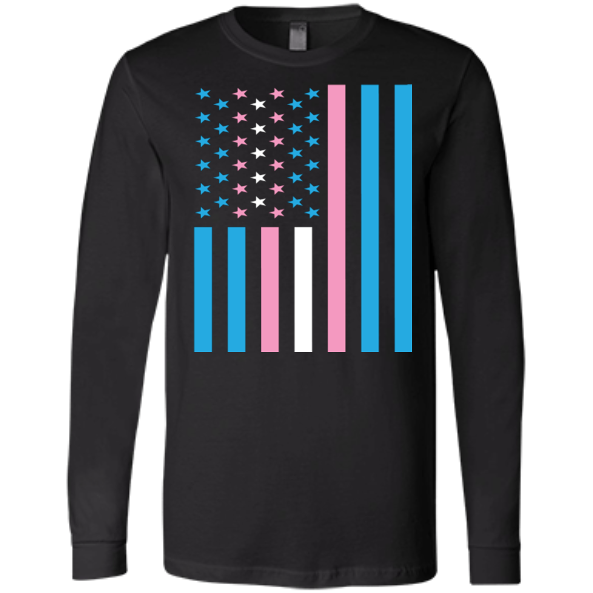 Trans Flag Pride full sleeves Shirt for men