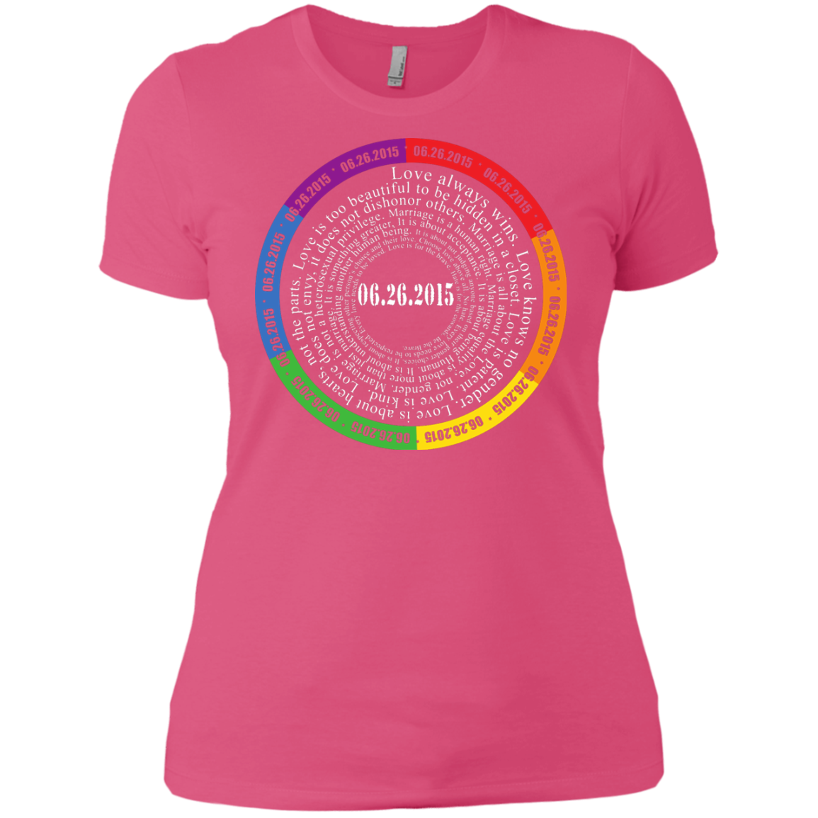 The "Pride Month" Special Shirt LGBT Pride pink shirt for women