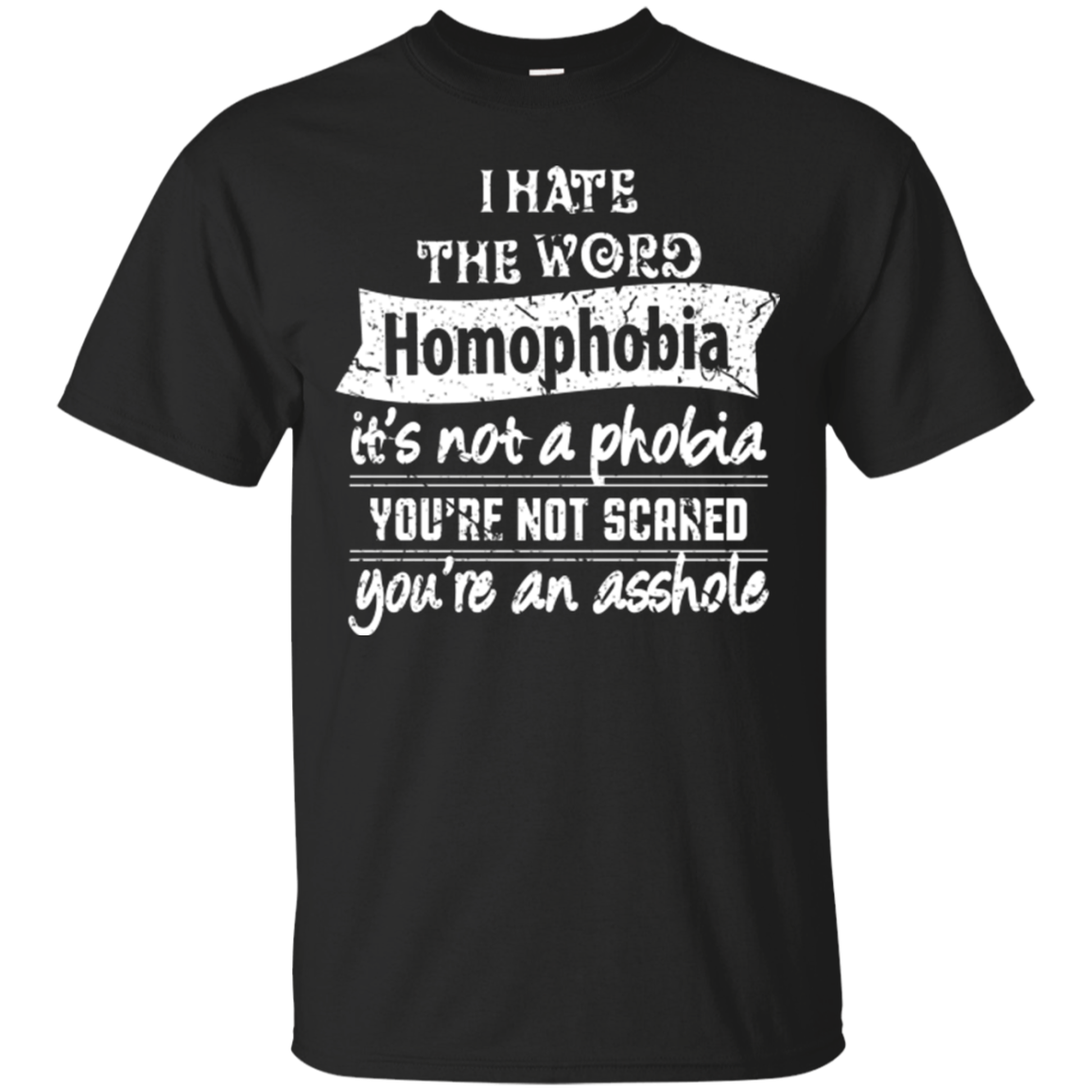 Anti Homophobia LGBT Shirt Gay pride ultra cotton tshirt for men