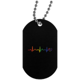 Rainbow Heartbeat Necklace