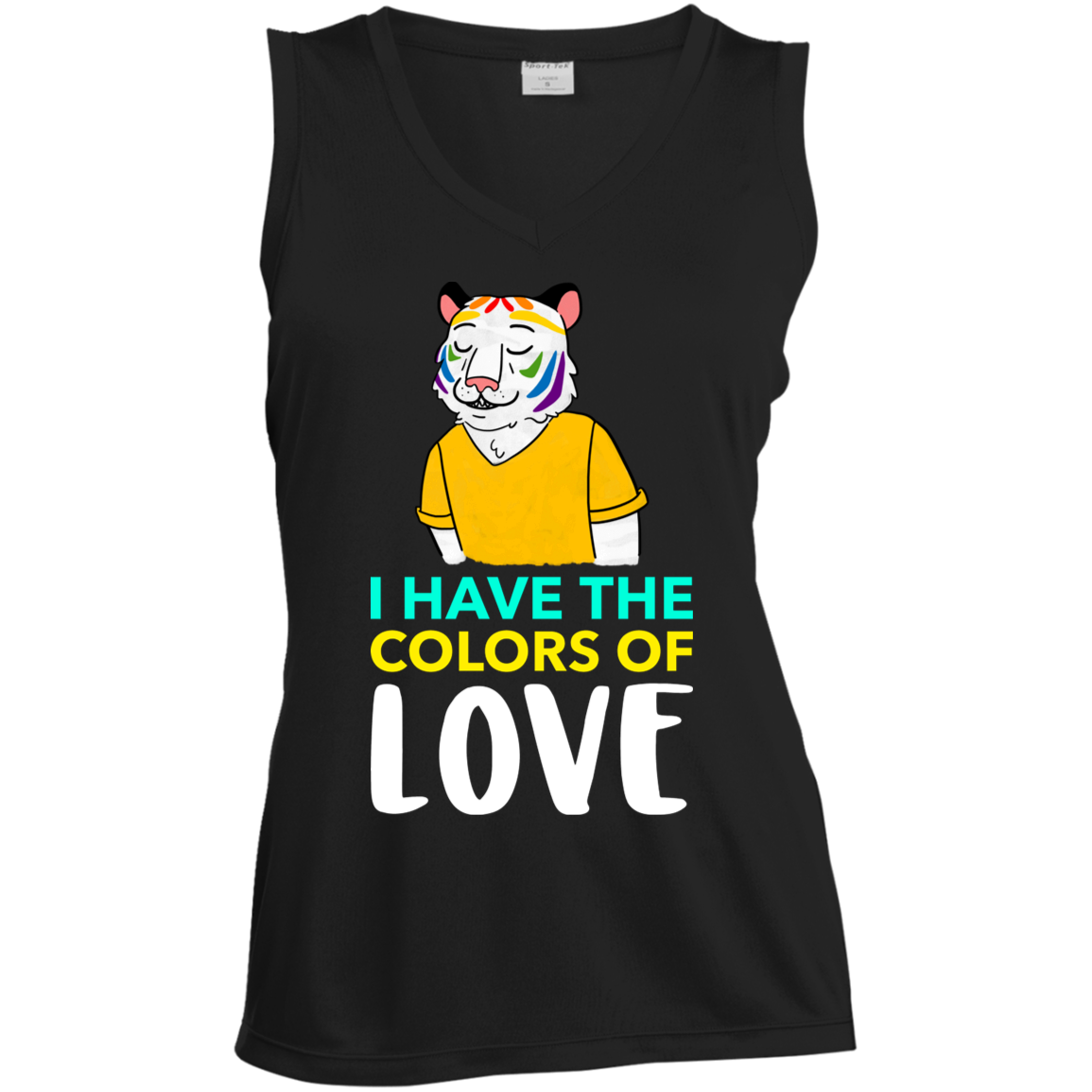 I have the colors of love pride shirt