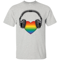 Listen to Your Heart LGBT Pride Tshirt for men