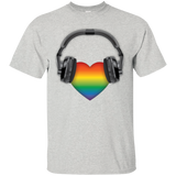 Listen to Your Heart LGBT Pride Tshirt for men