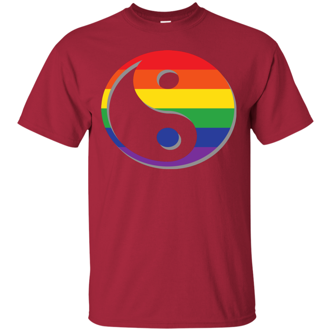 Gay Pride Yin Yang Shirt & Hoodie