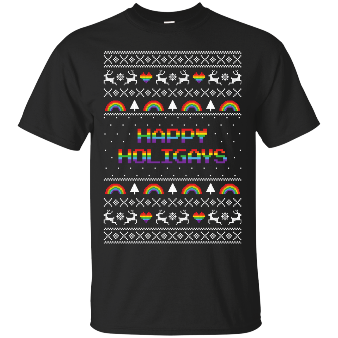 Happy Holigays Ugly Christmas Sweater