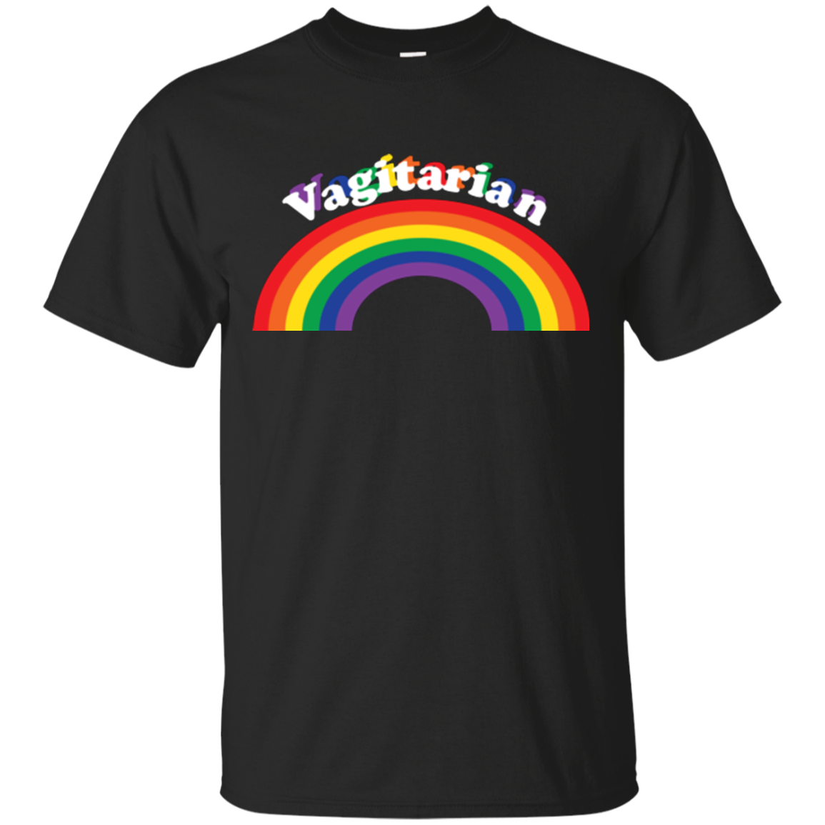 Vagitarian...Funny Gay Pride Shirt