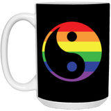 Yin Yang Rainbow Mug
