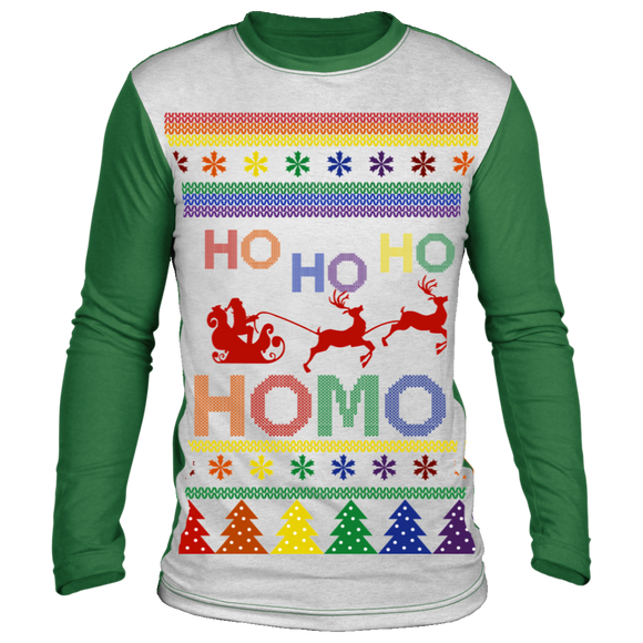 Gay Pride Ugly Christmas Sweater