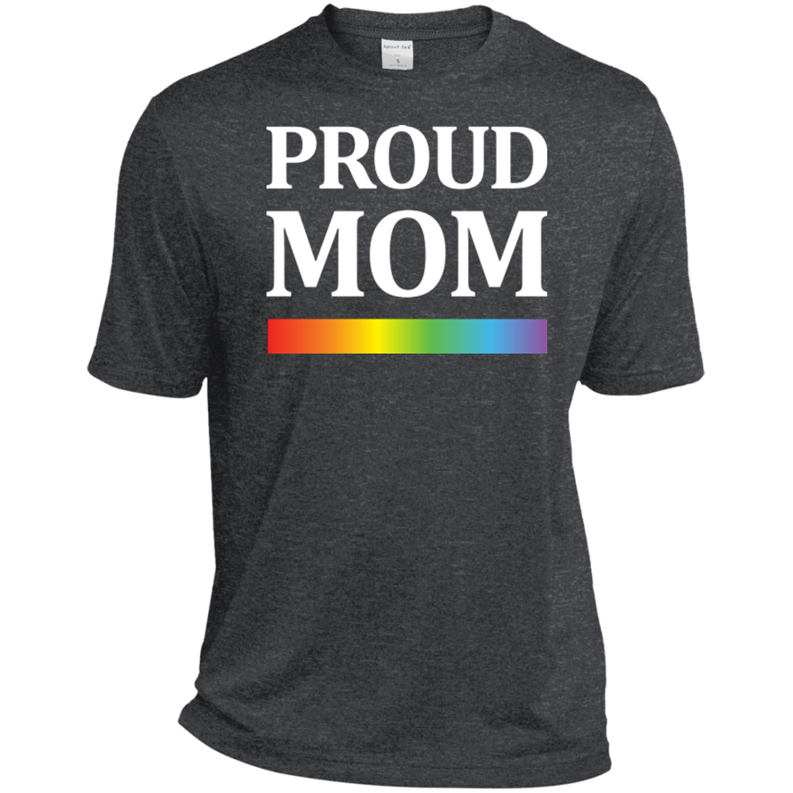 LGBT Pride "Proud Mom" Grey tshirt Gay Pride shirt