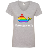 Homosexwhale Funny pride shirt