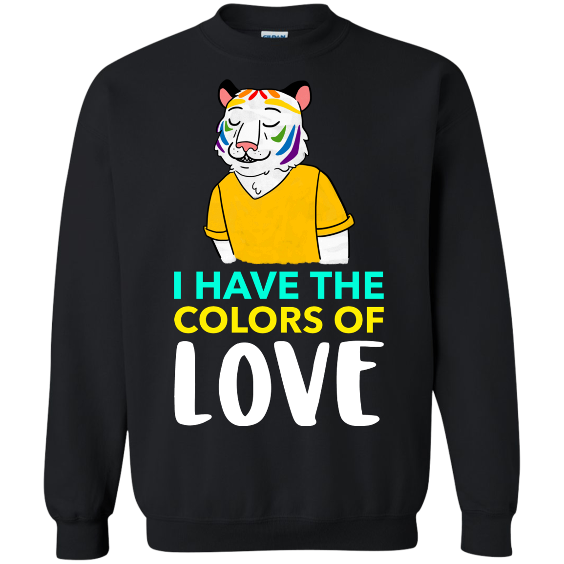 I have the colors of love pride shirt