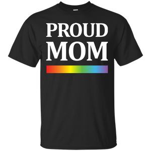 LGBT Pride "Proud Mom" Shirt for Boys