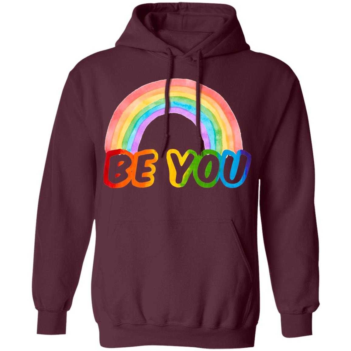 Be You Vibrant Rainbow Pride T shirt & Hoodie