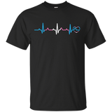 Trans Pride Heartbeat T Shirt, 