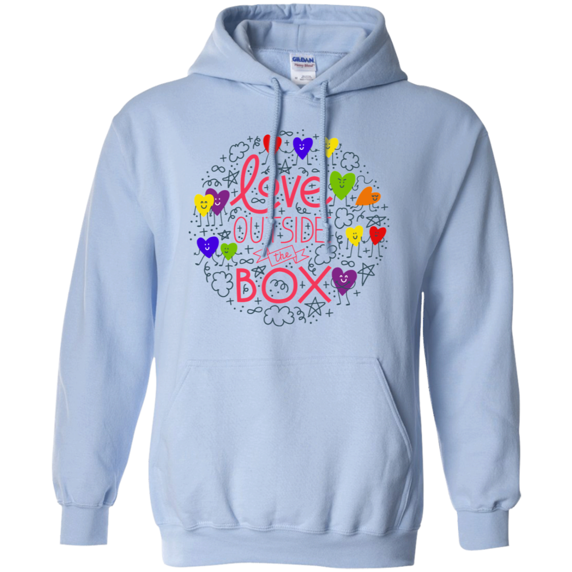 Love Outside The Box T-Shirts