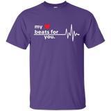 "My Heart Beats For You" Couple Shirt
