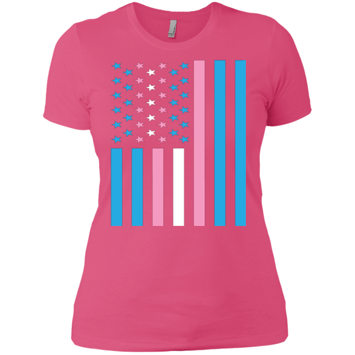 Trans Flag Pride pink cute Shirt for women