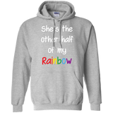 grey color lesbian couple hoodie for women