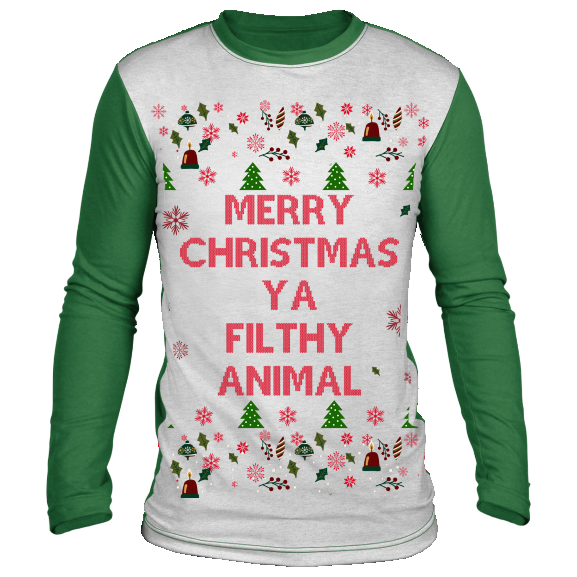 Merry Christmas Ya Filthy Animal Ugly Sweater