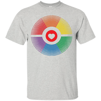 LGBT Pride Vibe Shirt Gay pride rainbow circle tshirt