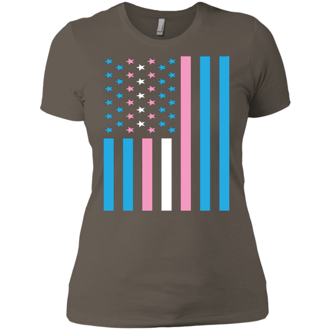 Trans Flag Pride sport Shirt for women