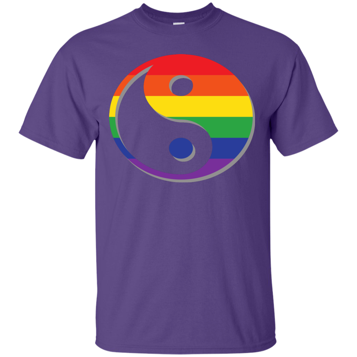 Gay Pride Yin Yang Shirt & Hoodie