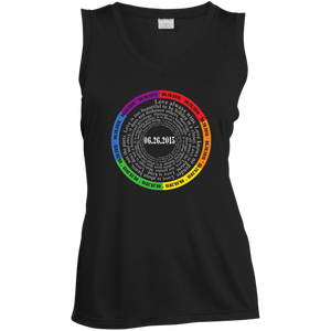 The "Pride Month" Special Shirt LGBT Pride v-neck sleeveless shirt for women