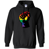 LGBT Pride Unity black sweatshirt for men & women