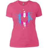 Trans Heart Pride Pink Shirt for womens trans womens apparel 