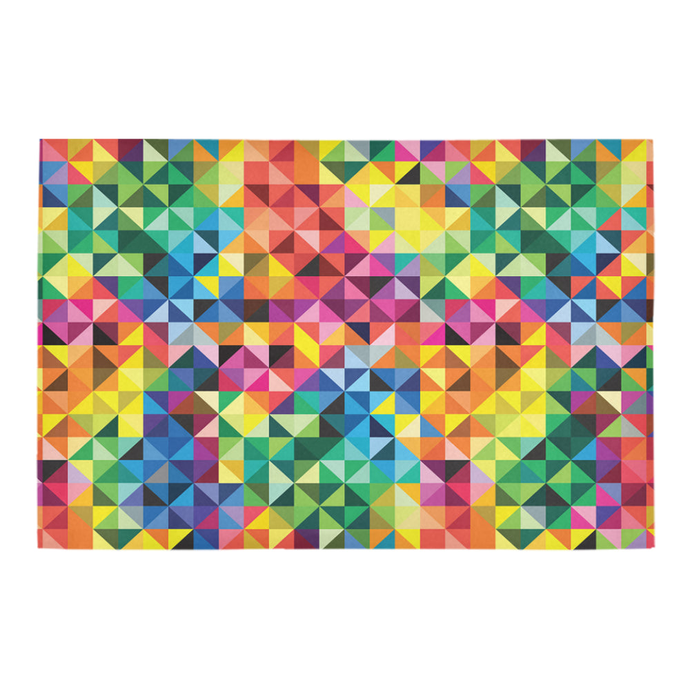 Vibrant Rainbow Door Mat