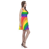 Rainbow Ladies Thea Sleeveless Skater Dress