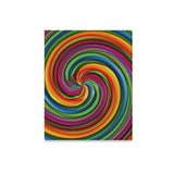 Rainbow Pride Illusion Canvas Wall Art
