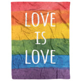 Love is Love Pride Blanket