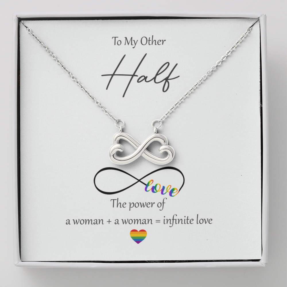 Infinity Love Necklace for Everlasting Love