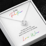 Love Knot Necklace for your Partner | Love Wins Necklace