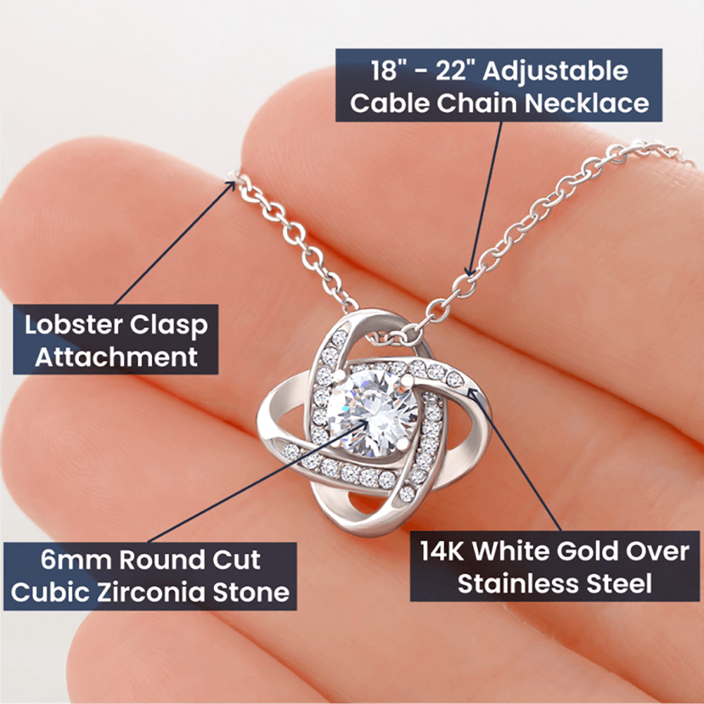 Love knot Necklace for the Everlasting Love for your Other Half