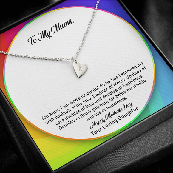 To My Mums Sweetest Heart Necklace