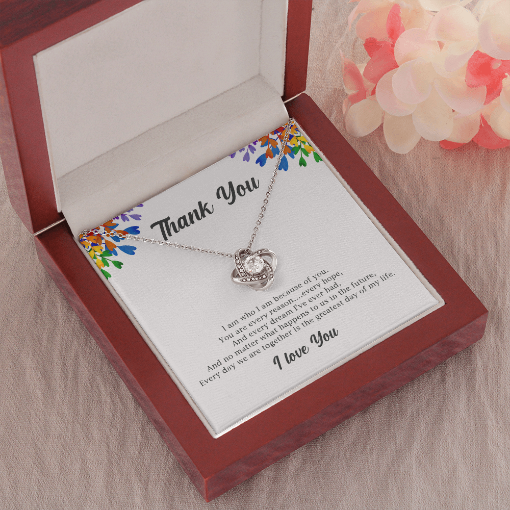 Love Knot Keychain for the Eternal Love of your Life