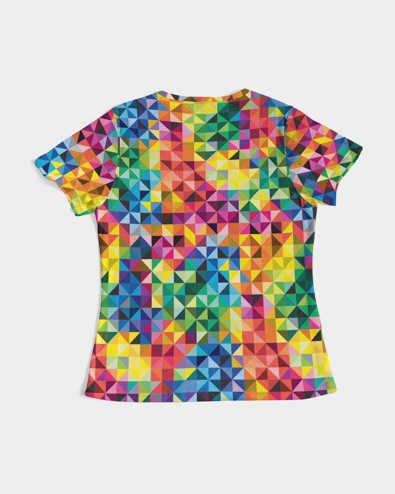 Vibrant Rainbow Pride Design Women's Tee