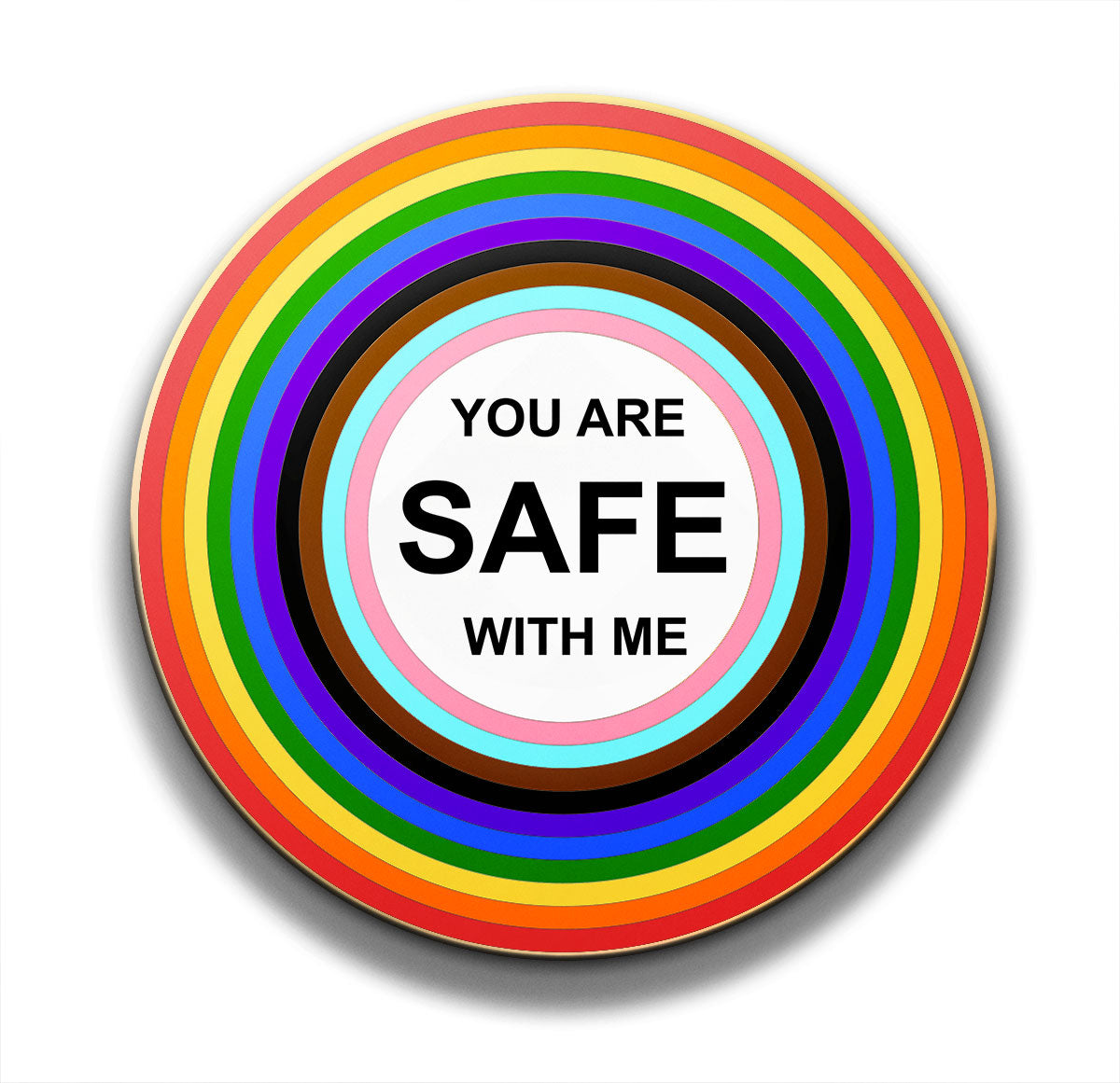 You are safe with me - Enamel Pin