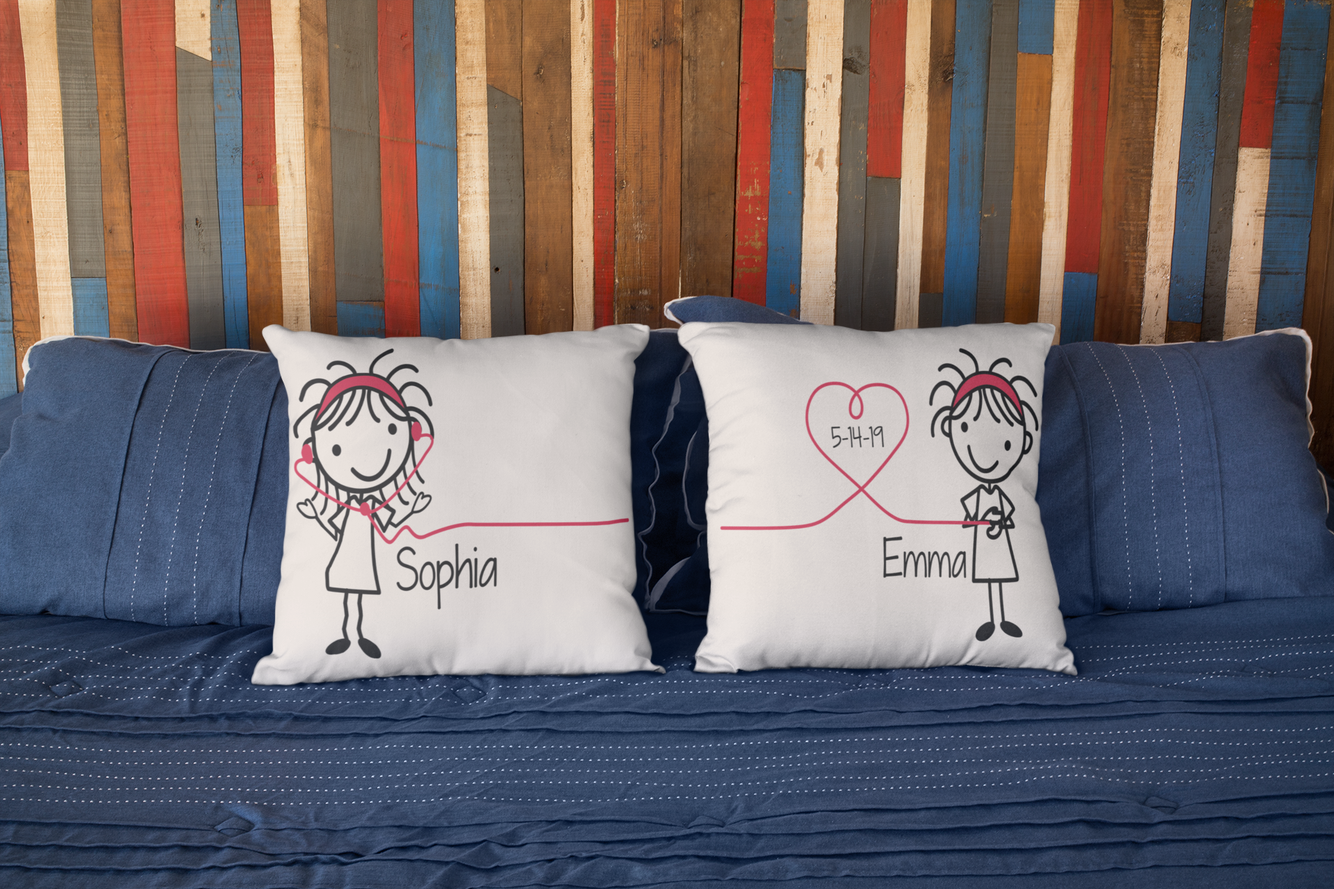 Personalized pillowcases outlet with names