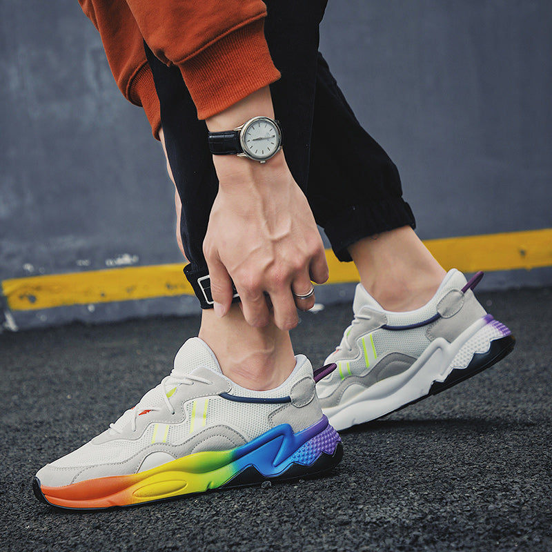 Rainbow Trendy Sneakers