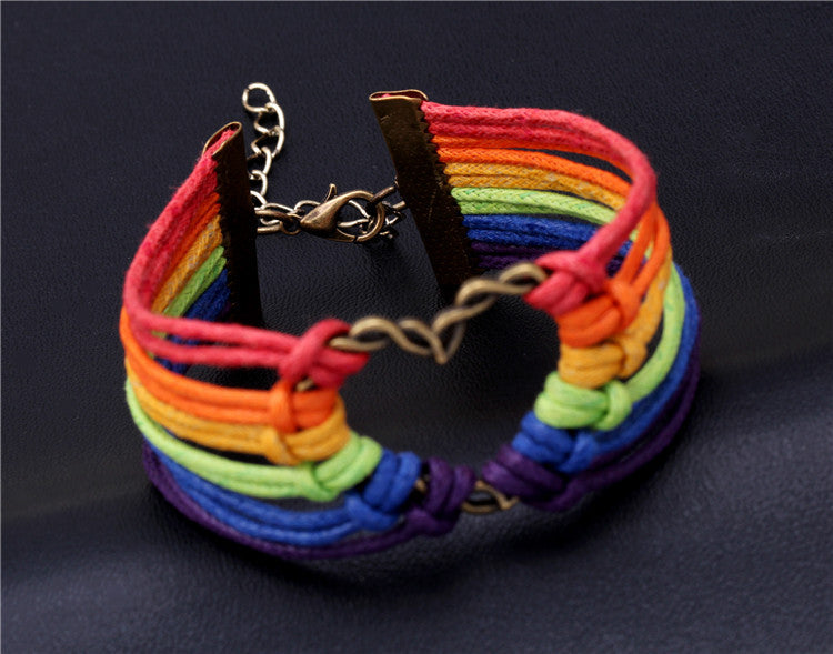 Rainbow Gay Pride Bracelet