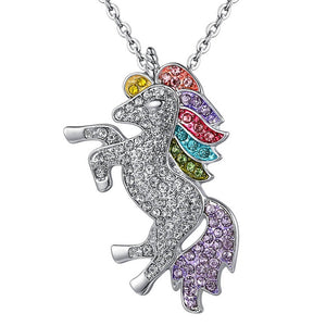 High Quality Crystal Unicorn Necklaces & Bracelet