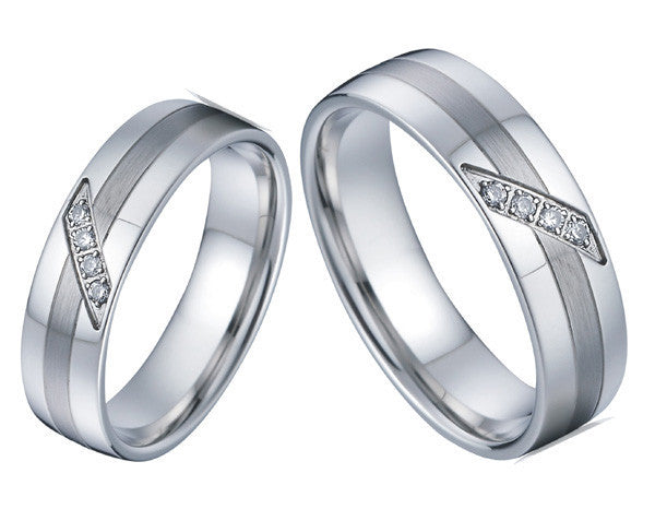 Ring - Exclusive Titanium Lesbian Wedding Rings
